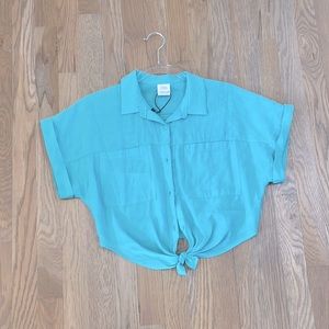 Youth extra large blue top from Zara.